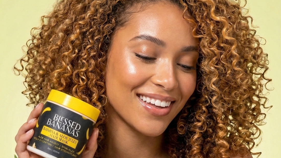 🍌 Just Blessed Tips 101: Nourish Your Hair with Banana Power
