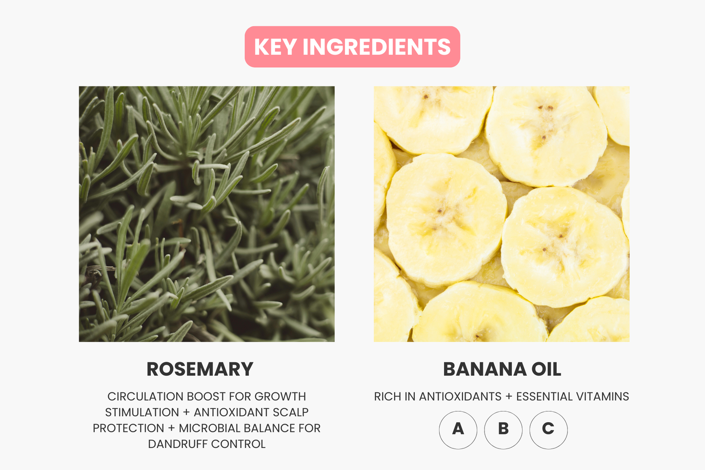 Banana & Rosemary Whip Hair Mask