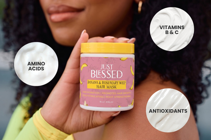 Banana & Rosemary Whip Hair Mask