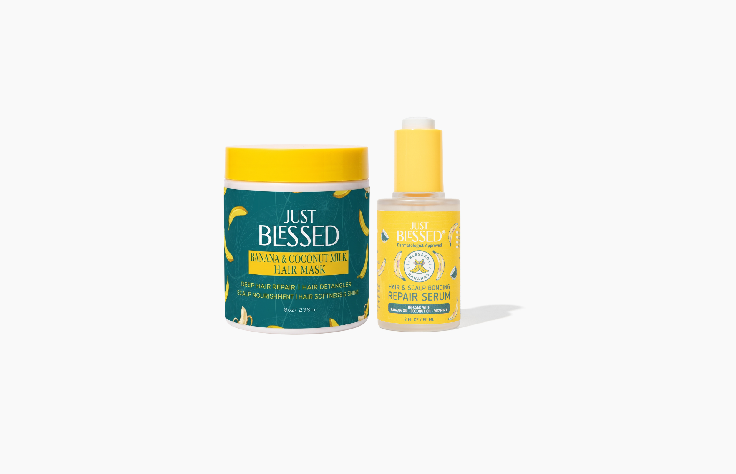 Coconut Milk Hair Mask + Scalp Serum Bundle