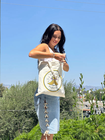 Blessed Bananas Cotton Tote Bag | Reusable