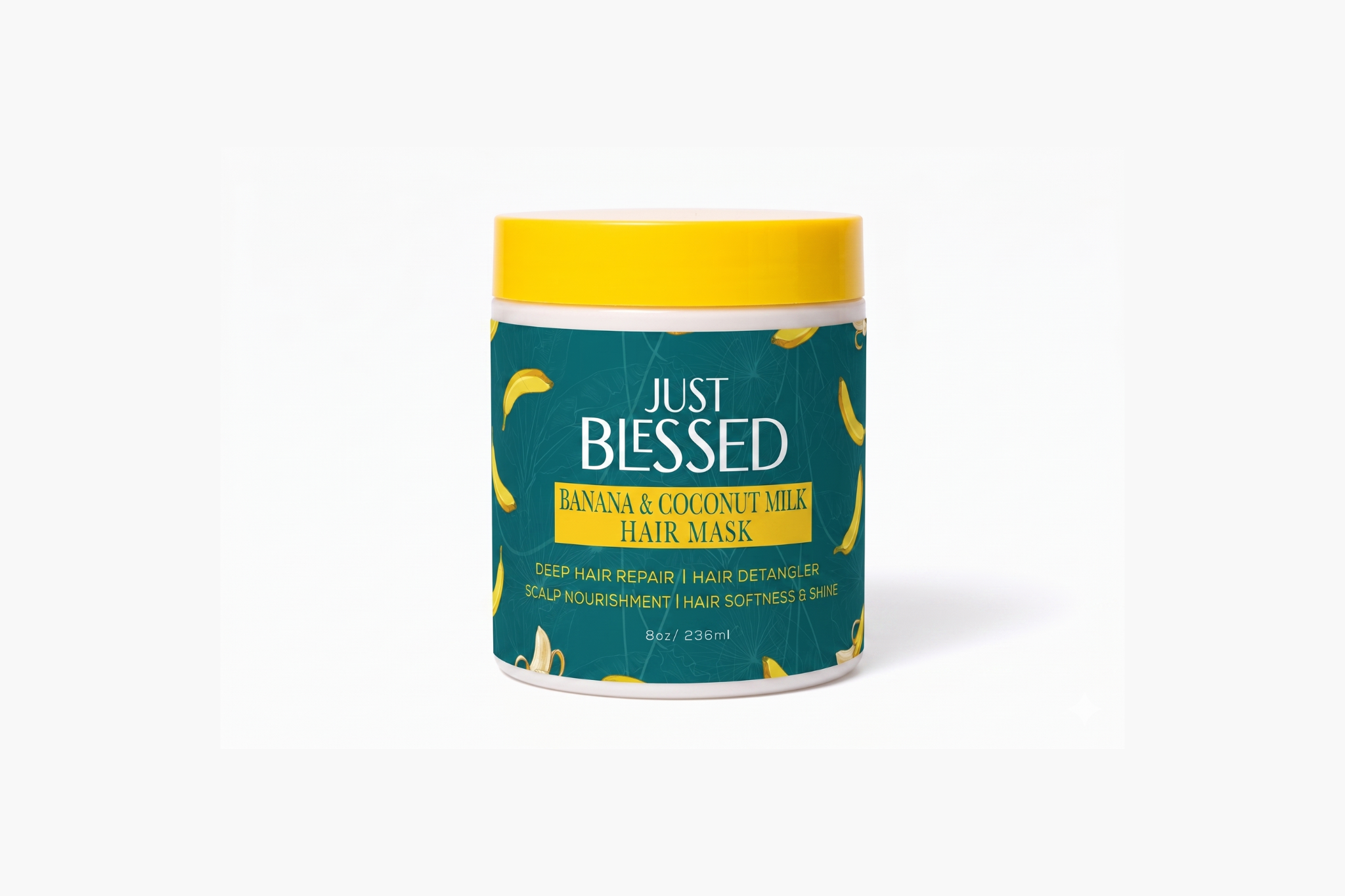 Banana & Coconut Milk Hair Mask