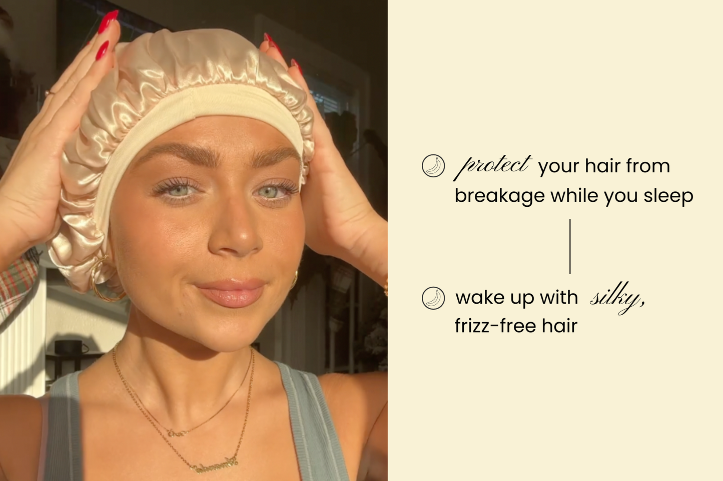 Your Favorite Satin Bonnet