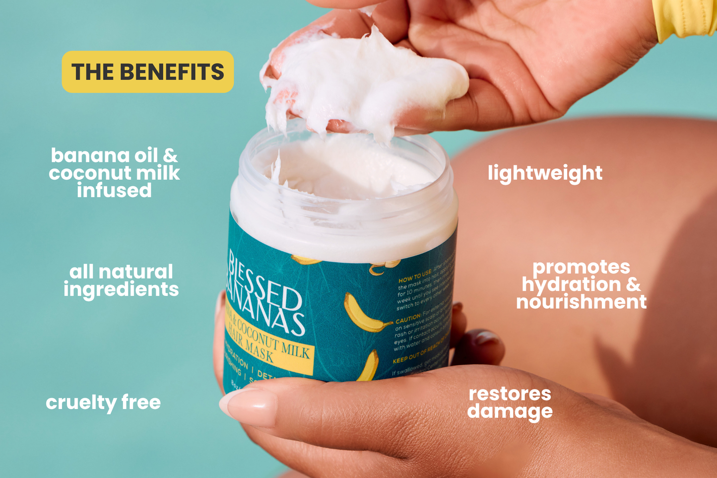 Banana & Coconut Milk Hair Mask